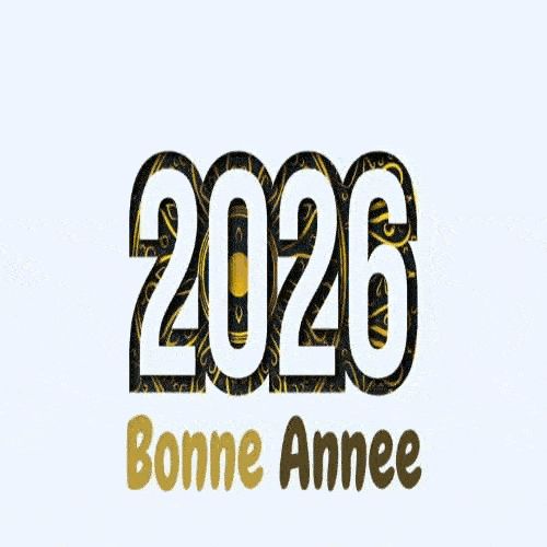 2026 GIF Bonne annee Humour Whatsapp
