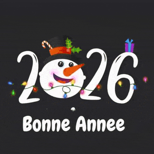 Bonne annee 2026 GIF Whatsapp