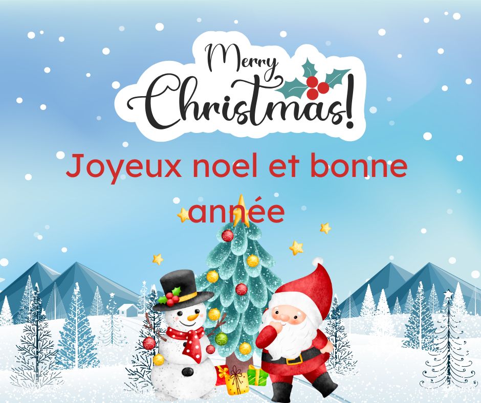 Joyeux noel Bonne annee Image Whatsapp