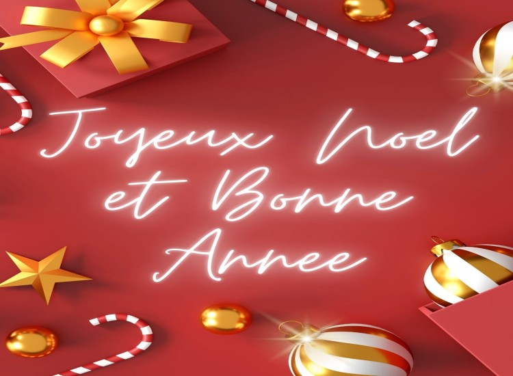 Joyeux noel et bonne annee Image