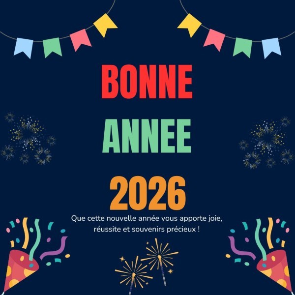 Whatsapp Bonne annee Joyeux noel GIF 2026